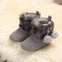 Gray Cute Comfortable Baby Warm Shoes SH7152B