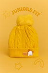 Yellow Baby Day Fashion Warm Winter Wool Cap (0 Months - 24 Months) CP5093E