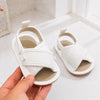 JF White Summer Rubber-Sole Sandals for Boys And Girls SDL7592B