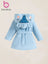 Flannel Hooded Sleepwear Coral Velvet Embroidered Fox Cute Cartoon Baby Clothes NS6100