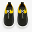 Gray & Yellow Breathable, Lightweight EVA Sole, Comfortable Casual Sports Shoes SH7177A