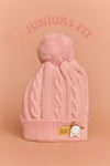 Pink Baby Day Fashion Warm Winter Wool Cap (0 Months - 24 Months) CP5093D