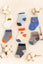 7 Pairs Imported Socks Set Gift Box Multiple Choices for Baby Boys (0-3 Months) SK3026B