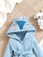 Flannel Hooded Sleepwear Coral Velvet Embroidered Fox Cute Cartoon Baby Clothes NS6100
