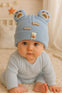 Sky Blue Fashion Baby Warm Winter Wool Cap (0 Months - 24 Months) CP5084E