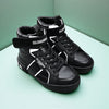 D&G Black High Ankle Shoes SH7054C