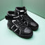 D&G Black High Ankle Shoes SH7054C
