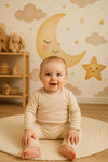 2pcs Skin Adorable Baby Inner Warmer Suit Set BS6423C