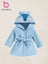 Flannel Hooded Sleepwear Coral Velvet Embroidered Fox Cute Cartoon Baby Clothes NS6100