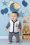 My Baby Navy Blue Lining Suit NS6002B