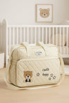 Cream Color Cute Happy Bag with Mat BG5527B
