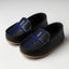 Black Casual non-Slip Low Top Loafer Shoes for Baby Boys SH7172A
