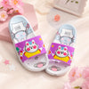Purple Space Cartoon Softy Casual Slipper SLP8007C