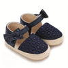 Summer Fashion French Bow Girl Flat Shoes Newborn Sandals SDL7544I