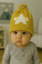 Yellow Winter Warm Star Knitting Hat Cap (0-24 Months) CP5002B