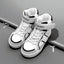 D&G White High Ankle Shoes SH7054B