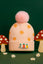 Peach Color Baby Fashion Warm Winter Wool Cap (0 Months - 24 Months) CP5097E