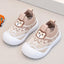 JF Brown Little Bear Flex Knit Sneakers Shoes SH7187B