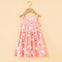 JF Pink Unicorn Frock FD6084E