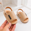 JF Brown Stylish Summer Rubber-Soled Sandals for Boys SDL7583A