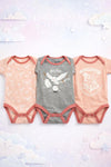 3pcs Adorable Baby Cotton Rompers Set BS6430B