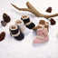 Black Cute Comfortable Baby Warm Shoes SH7149A