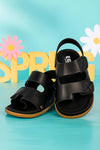 Boys Black Sandals SDL7524B