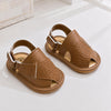 JF Tan Brown / Camel Summer Rubber-Sole Sandals for Boy SDL7588A