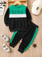 King Design Baby Hoodie & Trouser Set - Soft Fleece Stuff, Machine Washable - Perfect for Winter, Perfect for Outdoor TS6419G