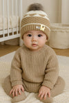 Brown Imported Knitted Warm Winter Wool Cap (6 Months -3 Years) CP5090F