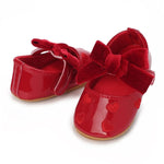 Red Baby Girls Cute Moccasins Heart Shoes SH7104A