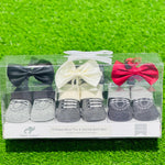 BF 6 Piece Bow Tie & Socks Gift Set SK3011C