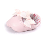 Pink Bow Booties BTS9070A