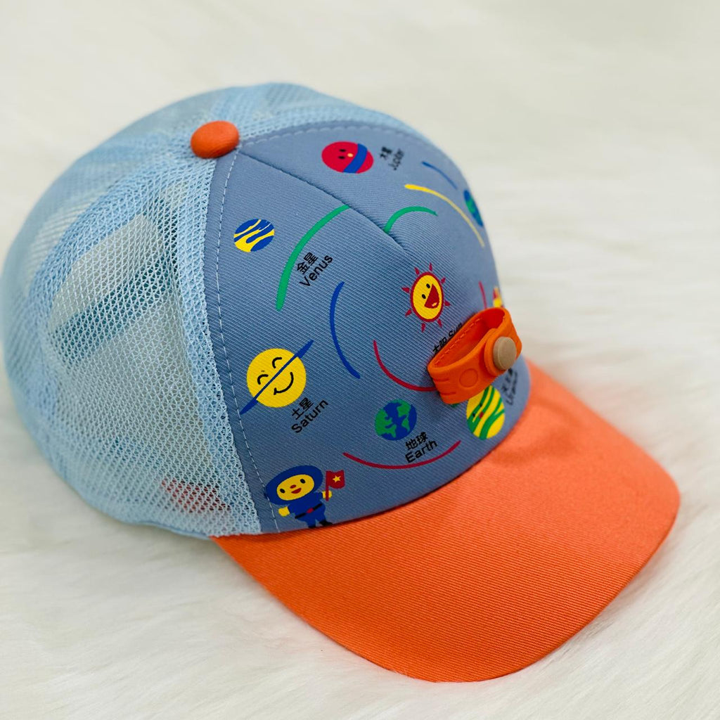 Blue & Peach Color Baseball Cap CP5048