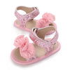 Pink Summer Floral Princess Sandals for Baby Girls SDL7542E