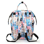 Multi-Color Cute Backpack Diaper Travel Bag BG5525A