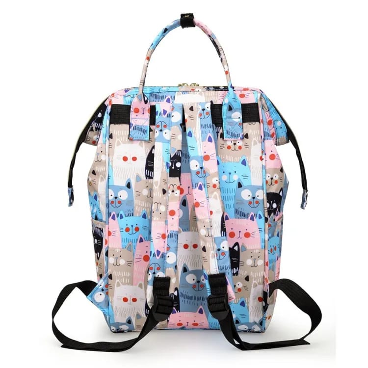 Multi-Color Cute Backpack Diaper Travel Bag BG5525A