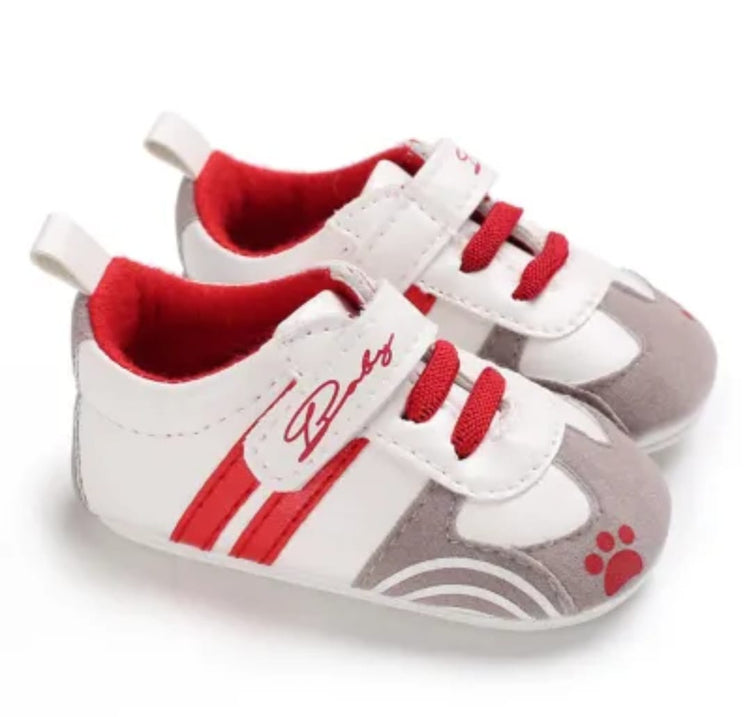 Red & White Shoes SH7077A