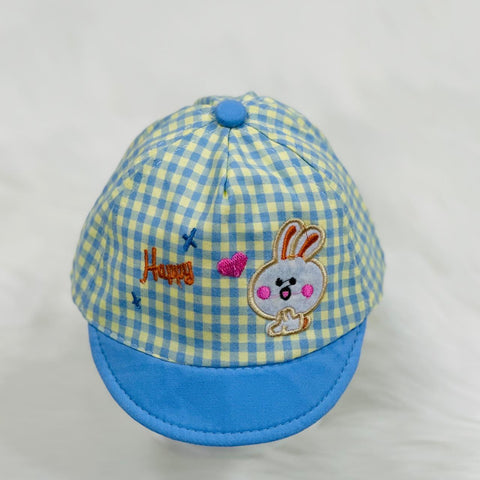 Fashion Baby Sky Blue Happy Face Cap CP5038B