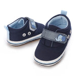 Navy Blue Elephant Shoes SH7081B