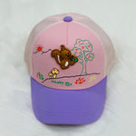 Girl's Purple & Pink Baseball Cap CP5045A