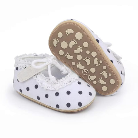 White Princess Lovely Toddler Baby Girls Shoes SH7143C