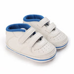 All-Season Toddler Blue & White Casual Booties BTS9104C