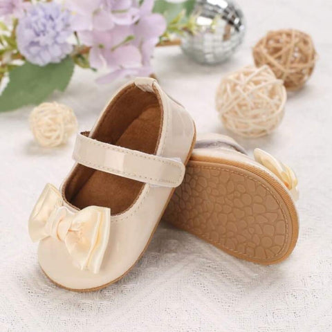 Baby Girls Cream Color Shoes SH7096A