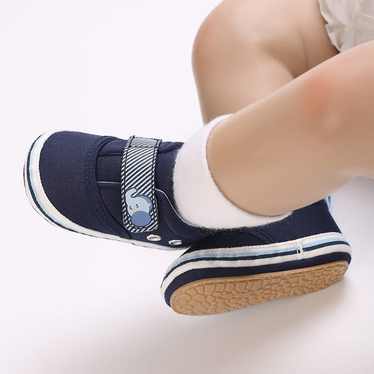 Navy Blue Elephant Shoes SH7081B