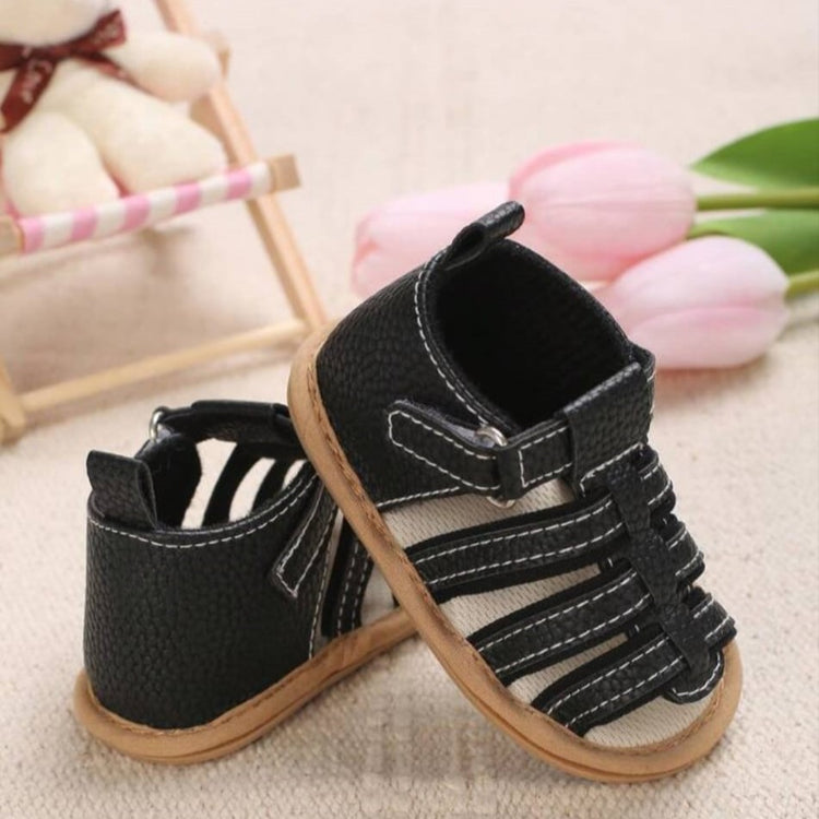 Black Summer Sandals SDL7519C