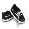 Black Baby Casual Lace Up Booties BTS9109A