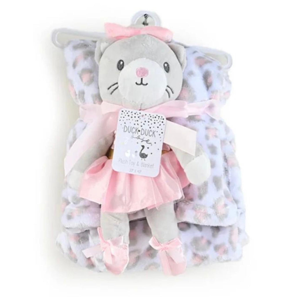 DD Hooded Toy Face Plush Blanket TB6518D