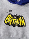 Batman Design Baby Hoodie & Trouser Set - Soft Fleece Stuff, Machine Washable - Perfect for Winter, Perfect for Outdoor TS6419A