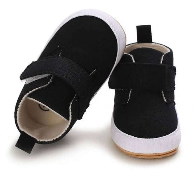 Black Baby Casual Booties BTS9110A